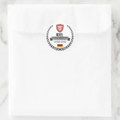 Kiel Ronde Sticker (Tas)