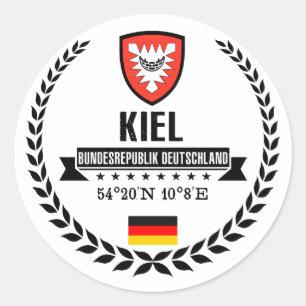 Kiel Ronde Sticker