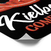 Kielbasa Polen Vleesworst Voedsel Liefhebber Pools Poster (Hoek)