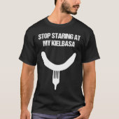 Kielbasa Sause Pun T-shirt (Voorkant)