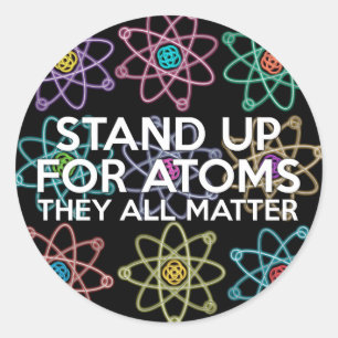 KIEM VOOR ATOMEN RONDE STICKER