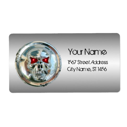 KIEMSKLAAR OP HET STAAL ETIKET (Voorkant)