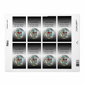 KIEMSKLAAR OP HET STAAL ETIKET (Full Sheet)