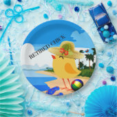 Kiep, kleurrijk design papieren bordje (Feest)