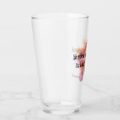 Kierkegaard quote glas (Rechts)