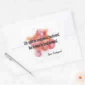 Kierkegaard Vierkante Sticker (Envelop)