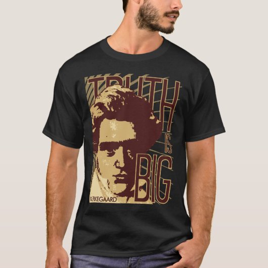 Kierkegaard - Waarheid T-shirt (Voorkant)