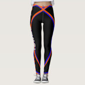 Kierra Track en field Leggings (Voorkant)