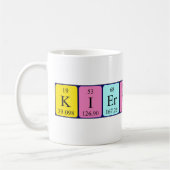 Kierstynn nom de table périodique mug (Gauche)