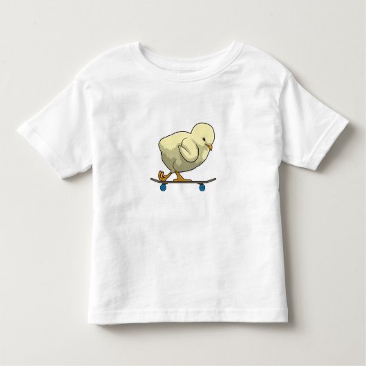 Kies als Skater met Skateboard Kinder Shirts (Voorkant)