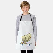 Kies als Skater met Skateboard Schort (Gedragen)