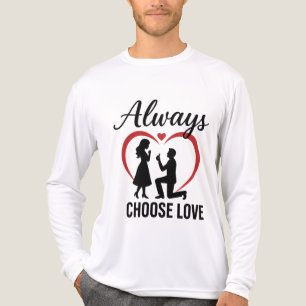 Kies altijd voor Love Bella+Canvas Tri-Blend Long Shirt