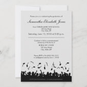 Kies de aankondiging van het Afstuderen voor de kl (Achterkant)