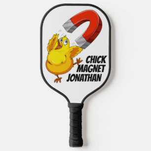 Kies de douanenaam Chick Magnet Pickleball Paddle