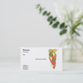 Kies de Peppers-template voor visitekaartjes (Staand voorkant)