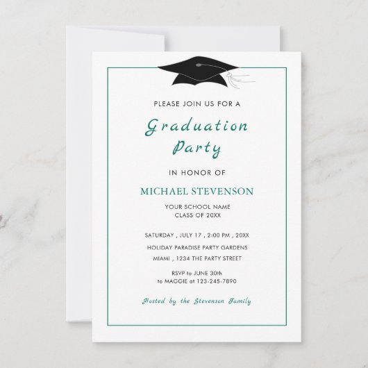 Kies de Uitnodiging van de Partij van de Partij va (Voorkant)