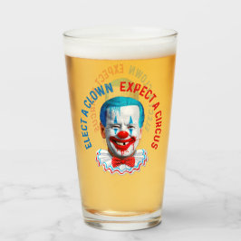 Kies een clown grappige anti Biden clown Pro troef Glas