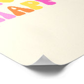 Kies een Happy Quote Poster (Hoek)