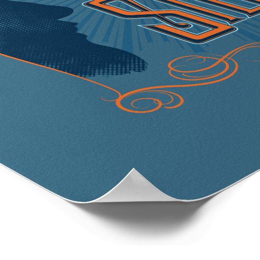 Kies een kant poster (Hoek)