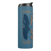 Kies een kant thermosbeker (Gedraaid links)