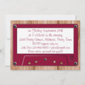 Kies een kleur High School Reunion Party Kaart (Achterkant)