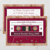 Kies een kleur High School Reunion Party Kaart (Voorkant / Achterkant)