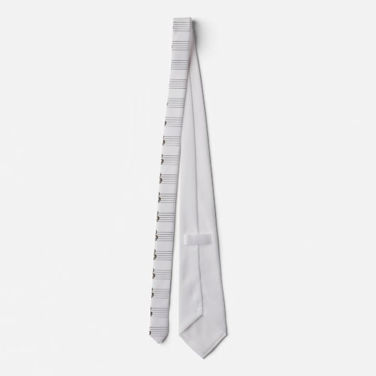 Kies een kleur in reliëfdruk Verdrievoudig Schoon  Stropdas (Achterkant)