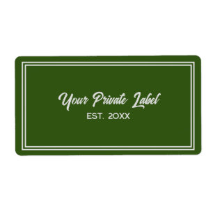 Kies een Kleur voor Uw Privé Etiket