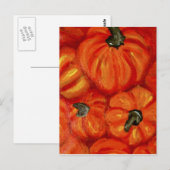 Kies een pompoenBriefkaart Briefkaart (Voorkant / Achterkant)