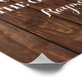 Kies een Zitplaats aan beide zijden van de Zonnebl Poster (Hoek)