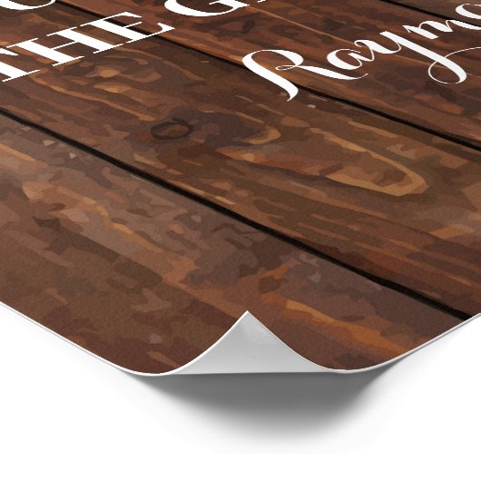 Kies een Zitplaats aan beide zijden van de Zonnebl Poster (Hoek)