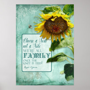 Kies een Zitplaats zonder een Band van de Familie  Poster