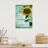 Kies een Zitplaats zonder een Band van de Familie  Poster (Keuken)