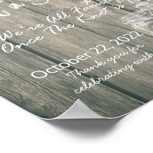 Kies een zitplaats zonder zijspanbordhout - Mason  Poster (Hoek)