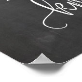 Kies een zitplaats zonder zijspanteken - Aangepast Poster (Hoek)