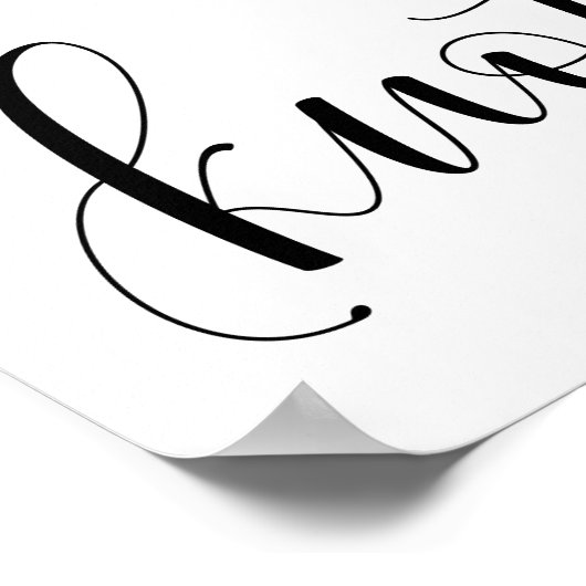 Kies een zitplaats zonder zijspanteken poster (Hoek)