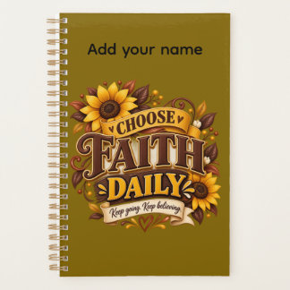 Kies geloof dagelijks planner