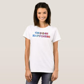 Kies Geluk Rainbow T-shirt (Voorkant volledig)