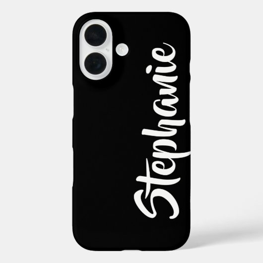 Kies gepersonaliseerde Jumbo Vetgedrukte naam Case-Mate iPhone Case (Achterkant)