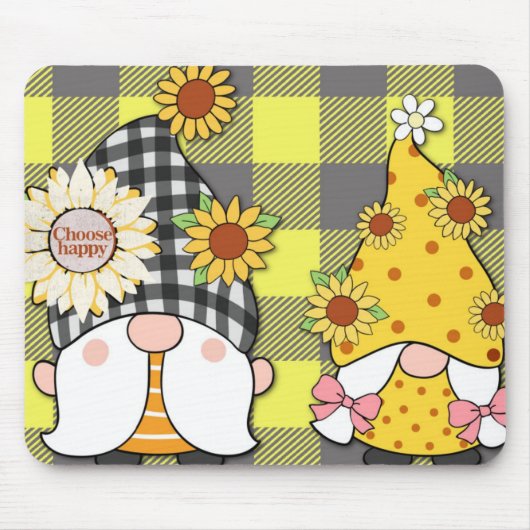 Kies Happy Mousepad Muismat (Voorkant)