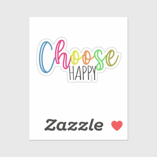 Kies Happy Sticker (Vel)