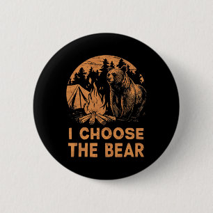 Kies het Beer Grappig Ik kies het Beer Feminist F Ronde Button 5,7 Cm