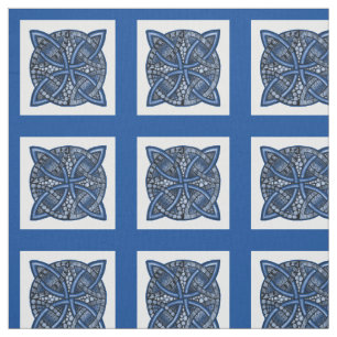 Kies het decoratieve patroon van de Kleur Celtic K Stof