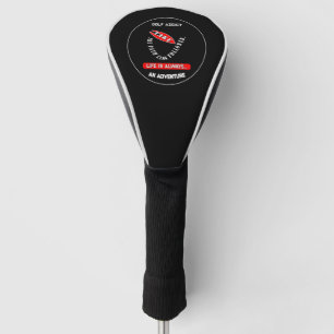 Kies het minder gevolgde pad  golfheadcover