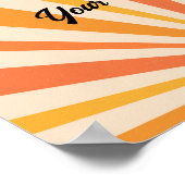 Kies het Poster van de Raden van de Zon van de Zon (Hoek)