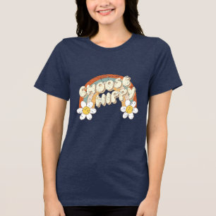 Kies Hippy – Elegante Mode Tri-Blend Shirt
