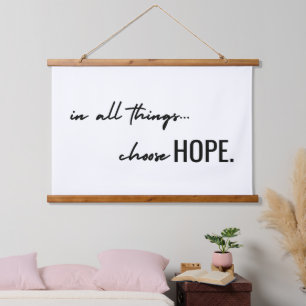 kies hoop. Houten wandtapijt moderne kunst Hangend Wandkleed