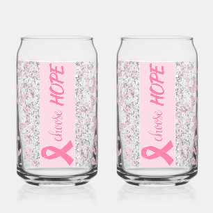 Kies Hope Borstkankerbewustzijn Blikvorm Glas