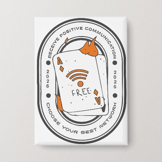 Kies Je Beste Netwerk Button (Voorkant)