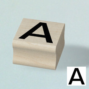 Kies je eigen brief   Lettertype: Folio Medium Rubberstempel